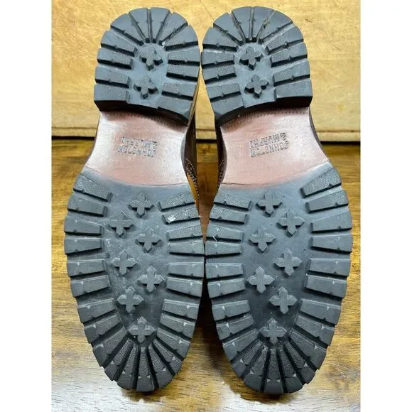 Johnston & Murphy Shoes Mens Size 9M Brown 2-Tone Leather Saddle Oxfords 20-7874 - Picture 7 of 11